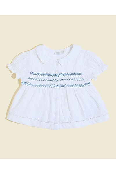 R&B Embroidered Top and Shorts Set