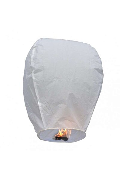 Teo Lampion zburator clasic pentru evenimente, Alb