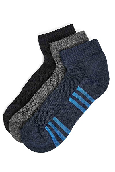 R&B 3 Pack Sports Ankle Socks