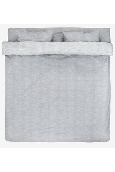OEM Bed linen+crepe sheet LOLA 200x220 gray/white