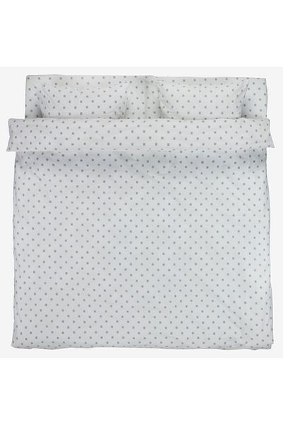 OEM Bed linen+sheet ANNIKA 200x220 blue/white