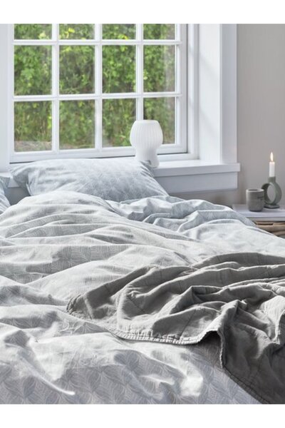 OEM Bed linen + sheet LINE 200x220 blue