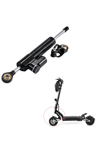 güvenlisepet Elektrikli Scooter Titreşim Önleyici Damper Direksiyon Gidon Dam...