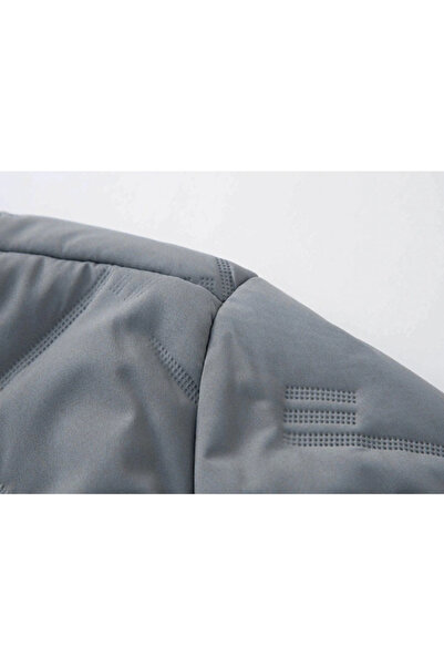 AyShop Kalınlaştırılmış Sıcak Tutan İçi Polarlı Ceket Mont