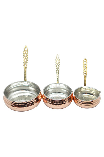 ANTEPSEPETİ Copper Sauce Bowl Set of 3