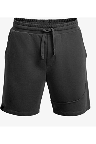 NoVibe Pantaloni scurți de vară din bumbac pieptănat pentru bărbați, cu cusăt...