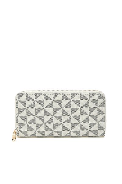 R&B Patterned Long Wallet