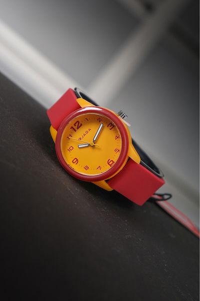 Jaga Children's Wristwatch with Silicone Band