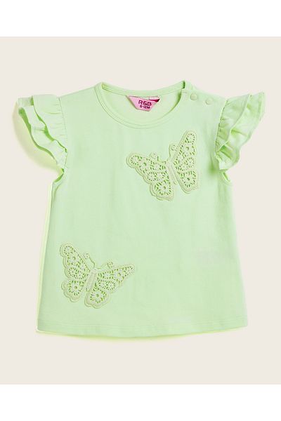 R&B Appliqued Top and Leggings Set
