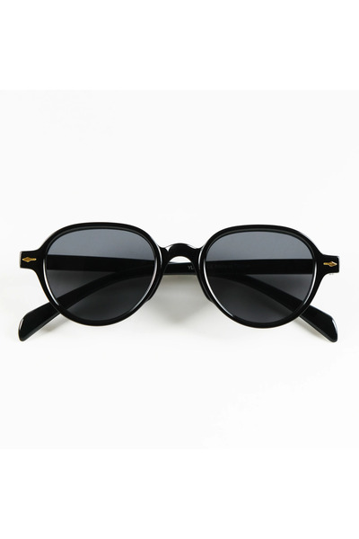 Babafiyatlar Cowley Black Unisex Sunglasses