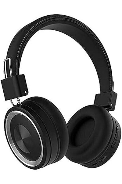 Generic SD-1002 Wireless, Wired Headphone Born To Music Built In Microphone Walk and Talk - Black