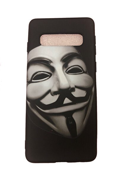 OEM Carcasă compatibilă cu Samsung Galaxy S10, fosforescentă, anonimă, albă, ...