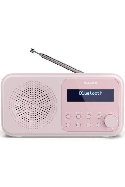 Sharp Radio portabil digital Tokyo, DAB+, FM RDS, Bluetooth, Roz