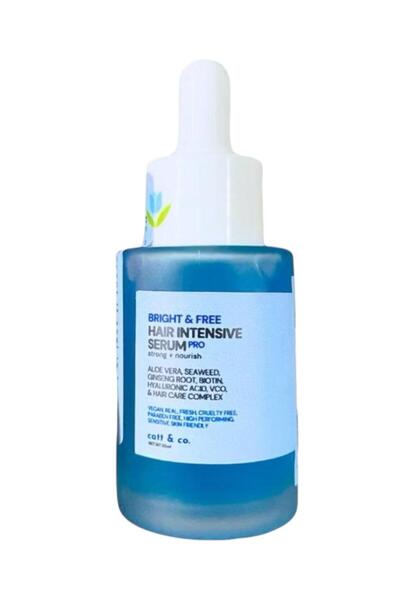 catt & co Bright and free hair serum intensive