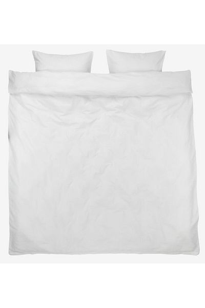 OEM Crepe bed linen TINNE 200x220 white