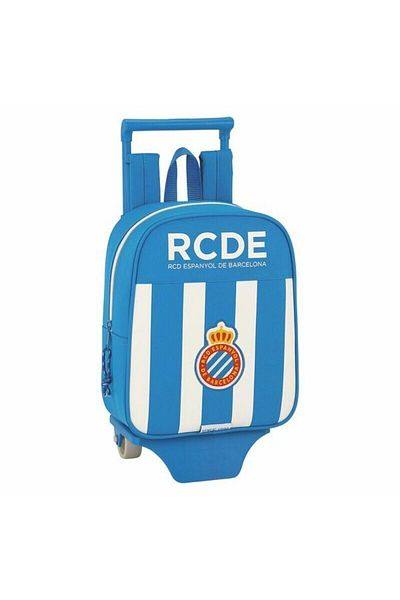 RCD Espanyol School Rucksack with Wheels 805 RCD Espanyol 611753280 Blue White