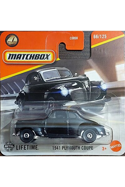 HOT WHEELS Matchbox 1:64 1941 Plymouth Coupe – Metal Diecast Klasik Model Araba