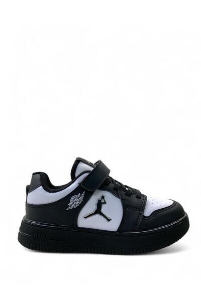 Cool Haykat Orthopedic Unisex Kids Black/White Sneaker