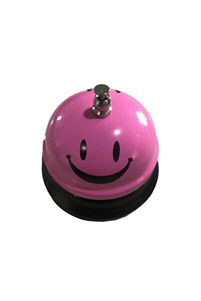 Flippy Multifunctional Metal Bell, Flippy, Pink, 7.5 x 7.5 x 6.5 cm, Training, Reception, Restaurants,