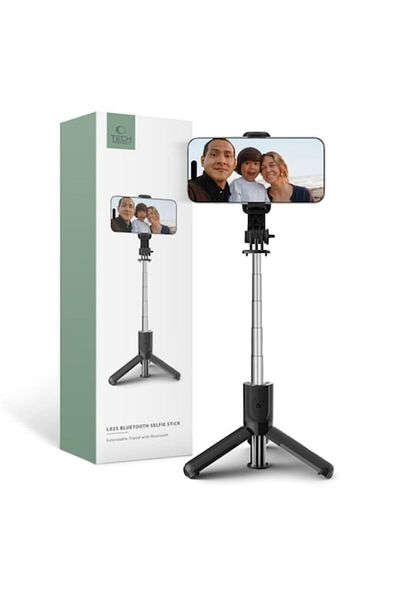 Tim Selfie Stick L02S, Universal, Impact Safe, J35, Black