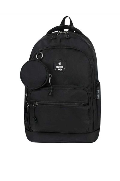 AlphaClub Bag Large Size Luxury Satin Water Repellent Fabric Backpack Junior High School and High School Bag