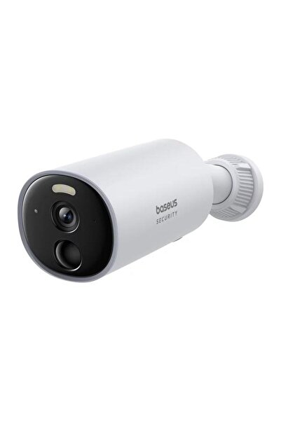 Baseus Camera de Supraveghere Exterior Security B1 S0SV002130, Wi-Fi, 2K, IP67 (Alb)