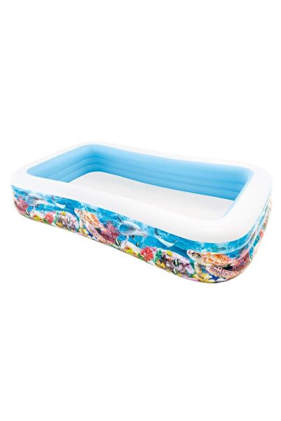 Intex Piscina gonflabila - Swim Center™ Sealife, 305 x 183 x 56 cm, 1020 l