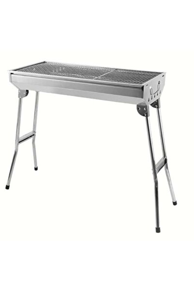 unbranded Large Foldable Charcoal Grill for Trips and Occasions 33*73cm