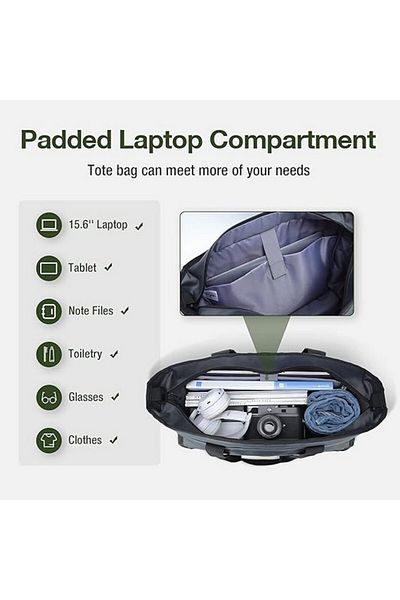 Tonyeee 15.6 inch laptop sports bag, gray, 13x38cm, 34 cm,