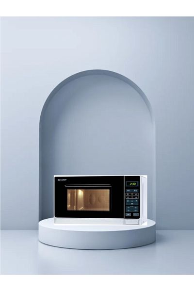 Sharp 25 Litres Microwave Oven with Grill | Model No R-75AS-S
