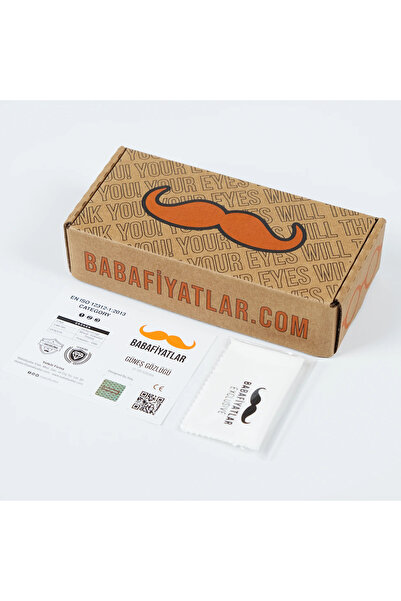 Babafiyatlar Bren Brown Unisex Sunglasses