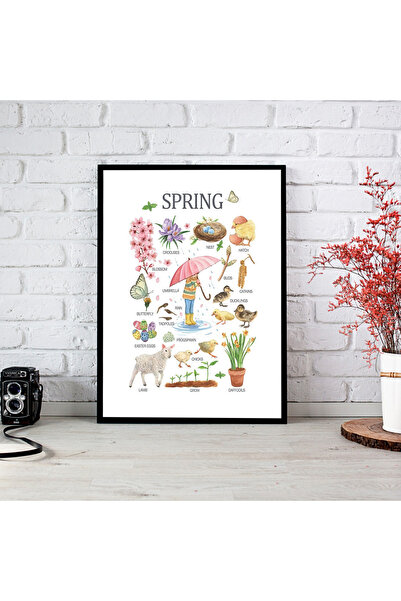 woodsia Jednodijelni okvir izgleda kao drveni MDF poster slika CRMD TEK0265