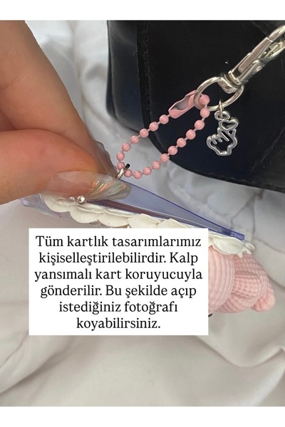 bettymettys حقيبة تخزين صور على شكل قلب كبير وفراشات من Enhypen Decoden لحامل الكمبيوتر الشخصي