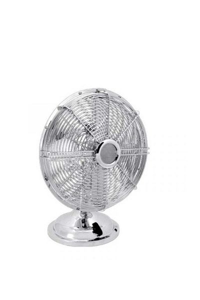 Generic Stainless steel table fan, 3 levels, large, 12 inches