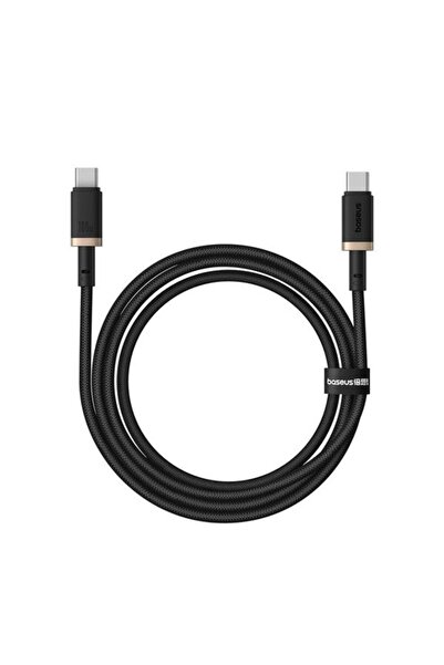 Baseus Dura Power and Data Cable, USB Type-C to USB Type-C, 100 W, 1m (Yellow...