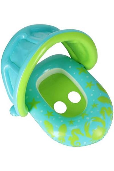BESTWAY 31.5" x 33.5"/80cm x 85cm Splash Star Shaded Baby Boat 34091