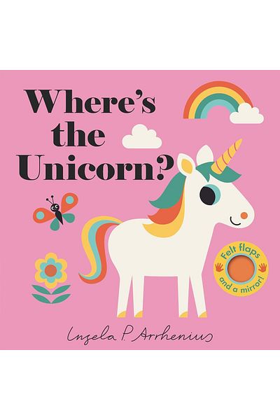 Candlewick Press Where's the Unicorn?: An Interactive, Sensory Lift-the-Flap Book with Felt Flaps