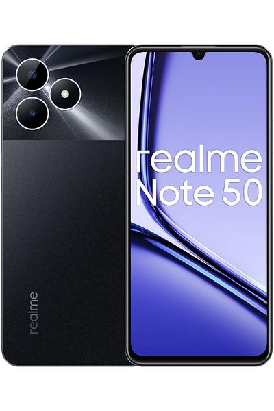 realme Note 50 4G Dual SIM 4GB RAM 256GB ROM Midnight black - International Version