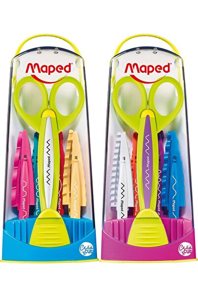 Maped Shaped Scissors Set 5 Changeable Tips3154146010052