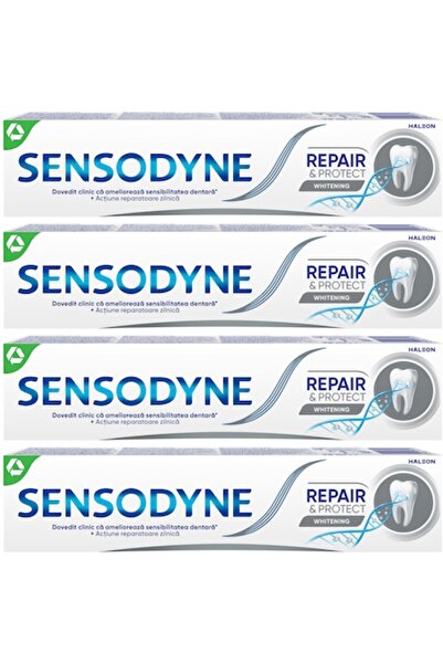 Sensodyne Repair and Protect Whitening Toothpaste, 4-pack (75 ml each)