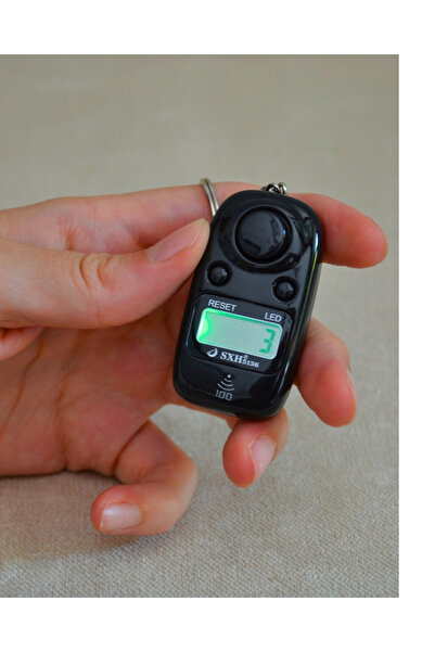 Bilenler عداد ذكريات رقمي مع سلسلة مفاتيح - مع ضوء ومفتاح إعادة الضبط |   لون...