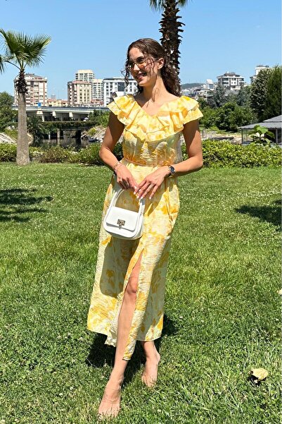 Butik Modana Çiçekli Elbise