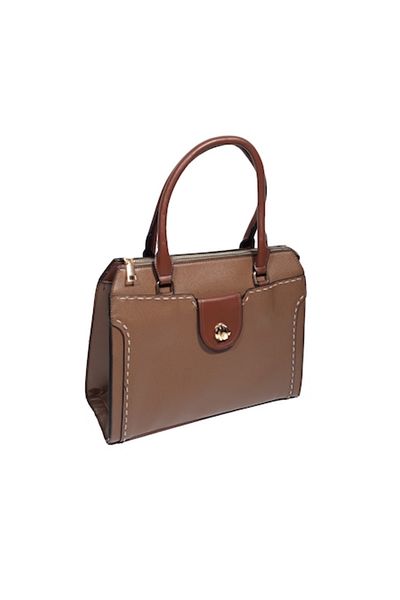 L-line fashion Women's bag, office, brown