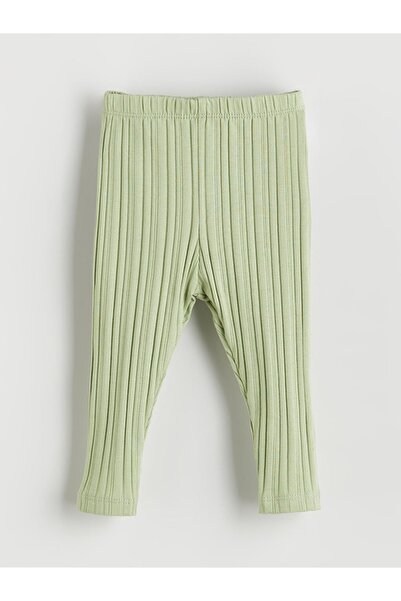 LC Waikiki Lcw Baby New Season Baby Collar Baby Girl Sweatshirt and Leggings 2-Pack