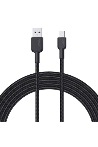 AUKEY Cablu de date CB-NAC 2, USB-C - USB, 1,8 m (Negru)