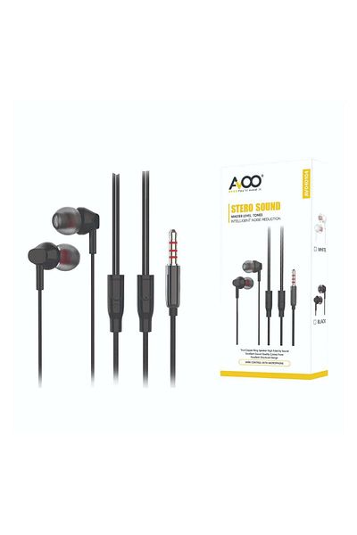AVO Earphones Compatible with iPhone 6 and Samsung with AUX 3.5mm Port for Classic Sound Experience