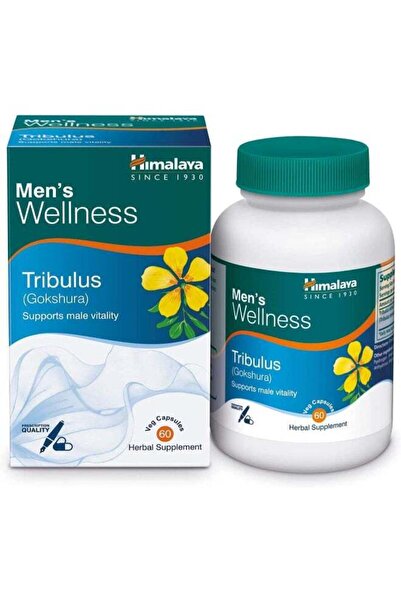 Himalaya Herbals 60 كبسولة نباتية عشبية من نبات التريبولوس (جوكشورا)