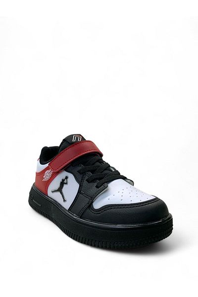Cool Haykat Orthopedic Unisex Kids Black/Red Sneaker