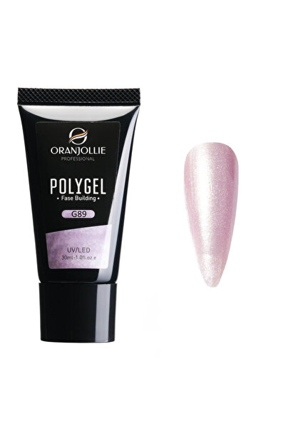 Intisimo Extensie de unghii Polygel, aspect sclipici, UV/LED, nuanța nr. G89,...
