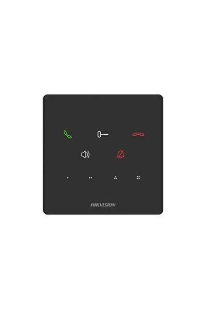 Hikvision Post interior interfon TCP/IP, 9 butoane, PoE - DS-KH6000-E1